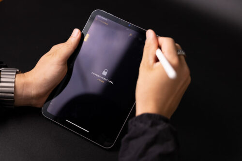 iPadのロック解除