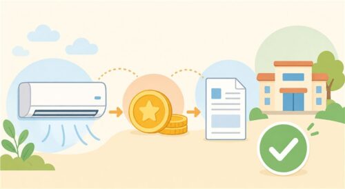 エアコン購入補助金・支援制度のイメージ