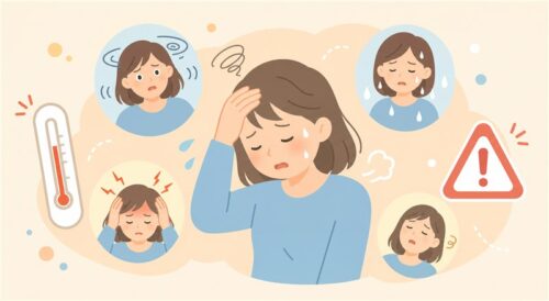 室内熱中症の初期兆候