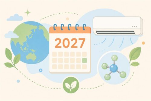 HFC冷媒規制2027のイメージ