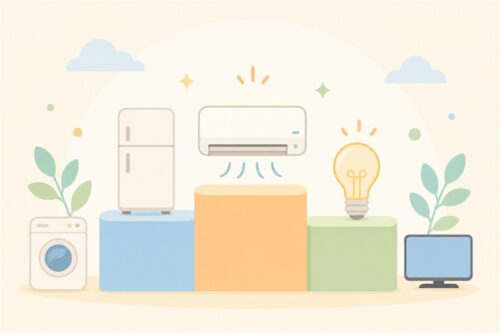 家電別の節電効果ランキング