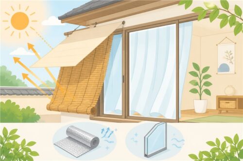 夏の遮熱・断熱対策