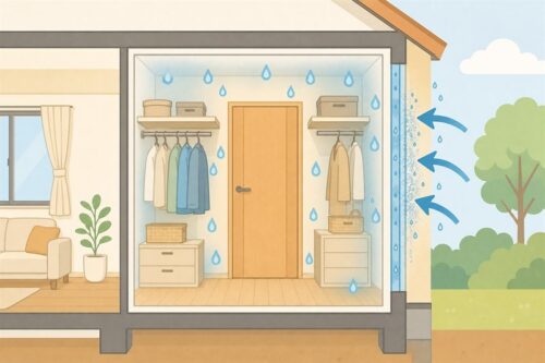 WICが湿気をためやすい構造図