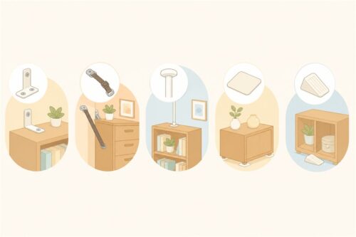 家具の固定方法5種類