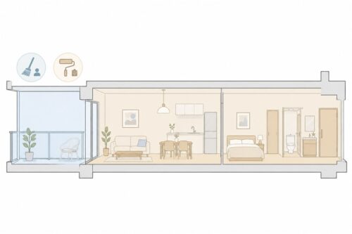 バルコニーの費用負担の分かれ目
