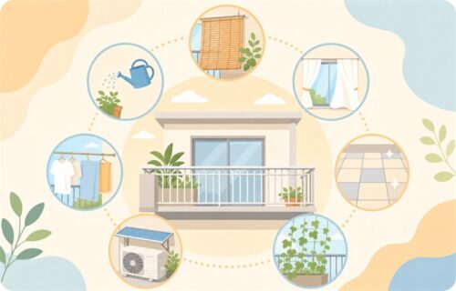 ベランダ暑さ対策7選の全体像