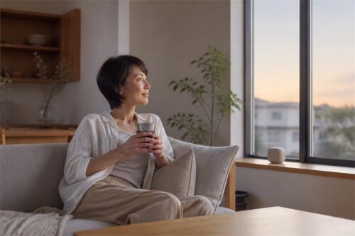 湿気対策で快適になった夏のリビング