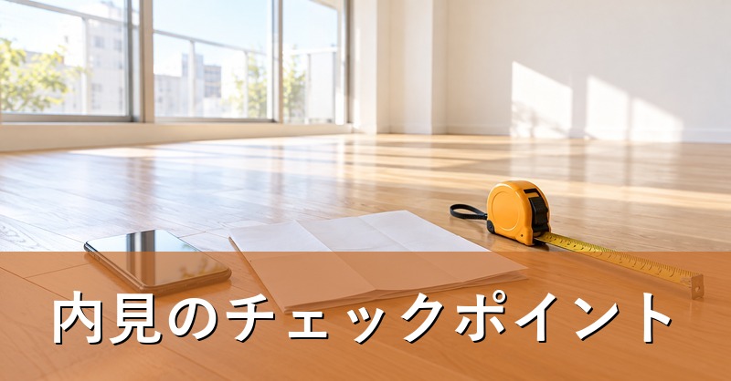 空室の部屋とメジャー