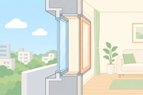 窓の専有部分と共用部分